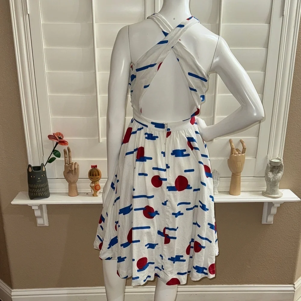 ModCloth Sweet Sunrise Asymmetrical Wrap Midi Dress